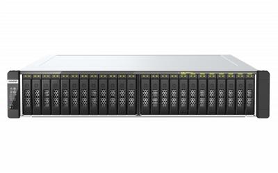 QNAP TDS-h2489FU-4309Y-64G (2x Xeon, 64GB ECC RAM, 24x 2,5  SATA, 2x M.2 NVMe, 4x 2,5GbE, 2x 25GbE)