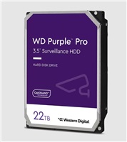 WD PURPLE PRO WD221PURP 22TB SATA/600 512MB cache, 265 MB/s, CMR