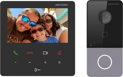 Hikvision DS-KIS606-P Complete Kit - Monitor+Door Station+Power Supplies, IP