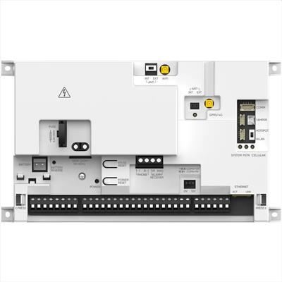 Hikvision AX HYBRID PRO control panel, 64 inputs