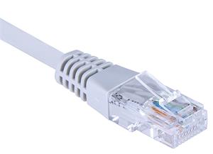EuroLan Comfort patch kabel UTP, Cat5e, AWG24, ROHS, 7,5m, gray