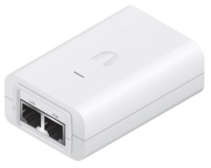 Ubiquiti POE-24-7W-G-BULK, Gigabit PoE Injector, 24V/0.3A (7W) - bulk package