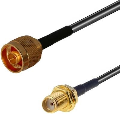 Pigtail RF240 0,2m - SMA female / N male