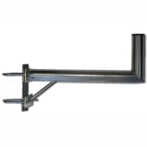 Antenna holder on mast  L , lenght 50cm, height 20cm, d=60mm + 2x U-Bolt 100mm