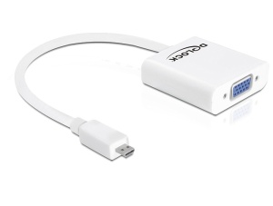 Delock Adapter micro HDMI-type D male> VGA female