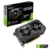 ASUS VGA NVIDIA GeForce TUF Gaming GTX 1660 Ti EVO OC Edition 6GB GDDR6, GTX 1660Ti, 6GB GDDR6, 1xDP