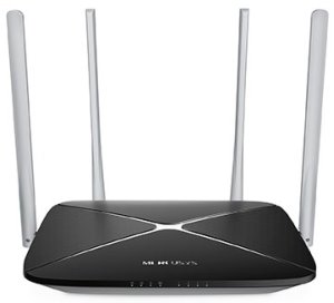 MERCUSYS AC12 Dual Band Wi-Fi Router, 300+866Mbps