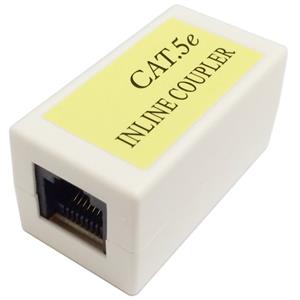 Masterlan coupling UTP white, Cat.5e, RJ45-RJ45