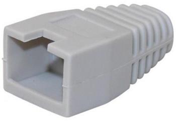 Protective cap for RJ45 with latch protection, grey color