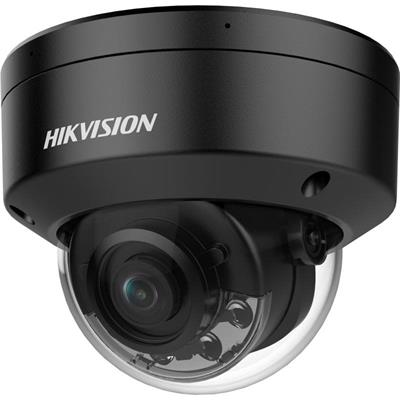 Hikvision IP dome hybrid camera DS-2CD2187G2H-LISU(2.8mm)/eF/BLACK, 8MP, 2.8mm, ColorVu , black