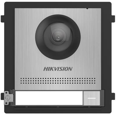 Hikvision DS-KD8003Y-IME2/S - 2-line intercom, 1x button, HD camera, stainless steel