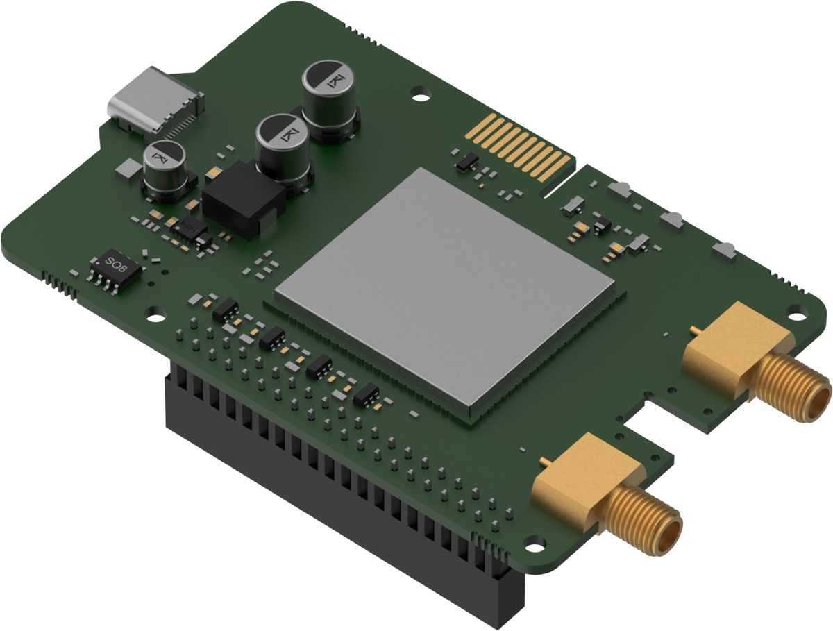 Teltonika EDB070, CALYX 5G RedCap modem hat for Raspberry Pi 4 and 5