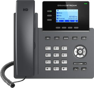 Grandstream GRP2603P SIP phone, 2,48  LCD display, 6x SIP account and PoE