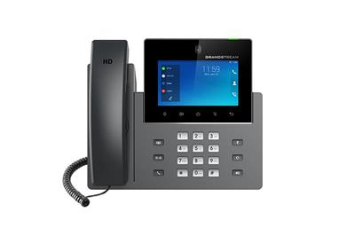 Grandstream GXV3450 SIP video phone, 5  IPS, WiFi, BT and PoE+