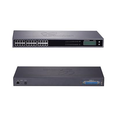 Grandstream GXW4224, VoIP, SIP, 24x FXS, 1x Gbit LAN, graphic display, 2x RJ21, rack