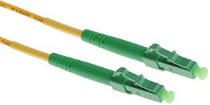 Masterlan fiber optic patch cord, LCapc-LCapc, Singlemode 9/125, simplex, 15m