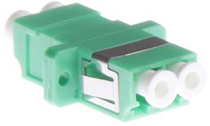 Masterlan fiber optic coupler LC-LC, APC, Singlemode, Duplex