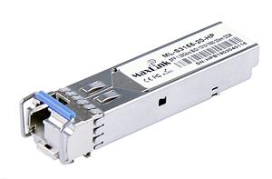 MaxLink 1.25G SFP optical HP module, WDM(BiDi), SM, Tx 1310/Rx1550nm, 20KM, 1x LC connector, DDM, HP comp.