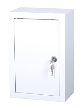 Masterlan Wall Box 200x300x120, metal, lockable,