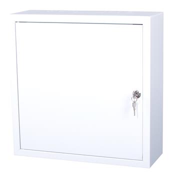 Masterlan Wall Box 400x400x140, metal, lockable