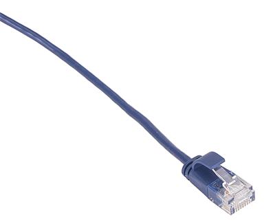 Masterlan comfort patch cable UTP, extra slim, Cat6, 5m, blue