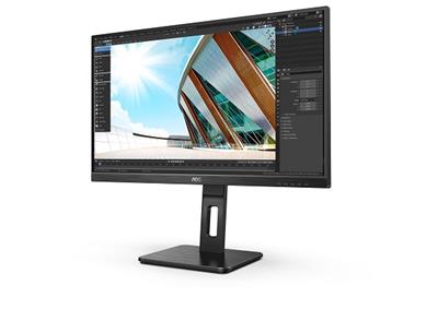 AOC LCD Q27P2Q 27  IPS/2560x1440@75Hz/4ms/300cd/50M:1/VGA/HDMI/DP/4xUSB/Pivot/Repro/VESA