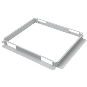 Bottom mounting frame for ventilation unit