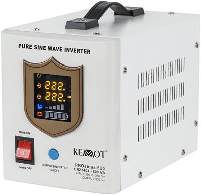 Kemot UPS 300W, 500VA, pure sine wave, 12V