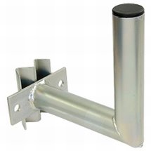 Antenna holder on mast  L , lenght 25cm, height 25cm, d=42mm + 1x U-Bolt 100mm