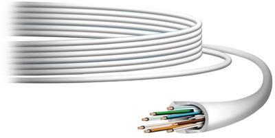 Ubiquiti U-Cable-C6-CMR, UniFi Cable, CAT6, CMR, 23 AWG, 305m