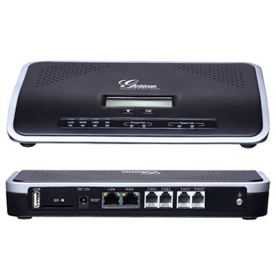 Grandstream UCM6202, IP PBX, 500 users, 30 calls, aut. recording, 2 FXO ports, USB, SD card slot