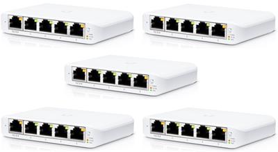 Ubiquiti UniFi Switch USW-Flex-Mini-5, 5-pack