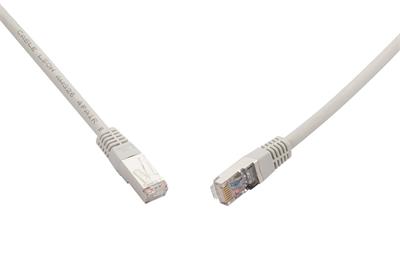 Solarix 10G patch cable CAT6A SFTP LSOH 0.5m gray non-snag-proof C6A-315GY-0.5MB