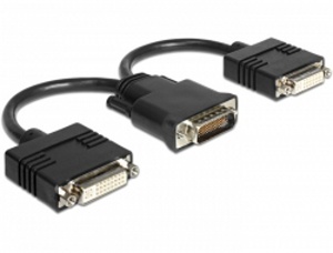 Delock adapter DMS-59 male> 2xDVI 24 + 5 female 20 cm