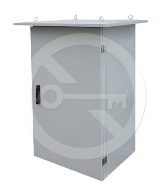 Thermally insulated cabinet LC-07 15U 700x400, grey, without ventilation unit