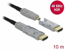 Delock Active optical cable HDMI 4K 60 Hz 10 m