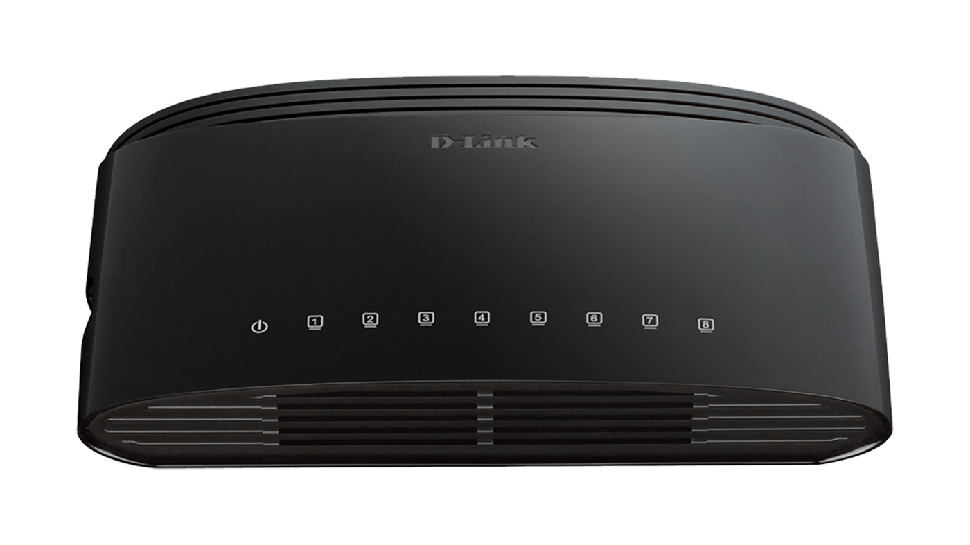 D-Link DES-1008D/E 8-Port 10/100Mbps Fast Ethernet Unmanaged Switch