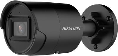 Hikvision IP bullet camera DS-2CD2086G2-IU(2.8mm)(C)(BLACK), 8MP, 2.8mm, mic, black, AcuSense