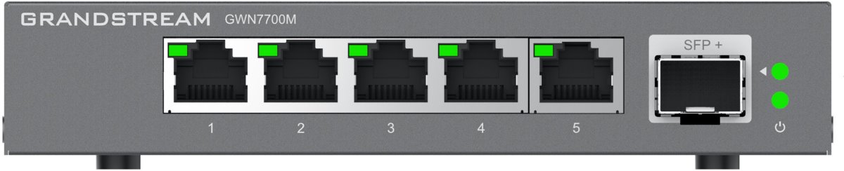 Grandstream GWN7700M Unmanaged Network Switch 5x 2,5Gb ports / 1 SFP+