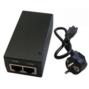 MikroTik POE power adapter 24V 1A 24W, grounded