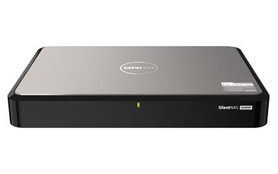 QNAP HS-264-8G (4 core 2.9GHz, 8GB RAM, 2x SATA, 2x 2.5GbE, 2x HDMI 4K, 2x USB, silent)