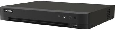 Hikvision TurboHD DVR iDS-7204HUHI-M1/PXT/4A+4/1ALM, 4 channels, 1x HDD, Alarm, 4x Acusense, PoC