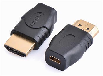 PremiumCord Adapter micro HDMI Typ D samice - HDMI Typ A samec