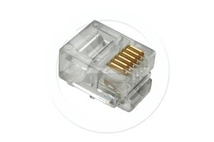 Solarix connector RJ12 CAT3 UTP 6p6c for stranded wire