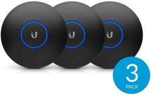 Ubiquiti case for UAP nanoHD, U6 Lite a U6+, Black Design, 3-Pack