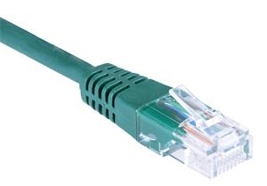 Masterlan patch cable UTP, Cat5e, 5m, green