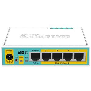 MikroTik RouterBOARD RB750UPr2, hEX PoE lite