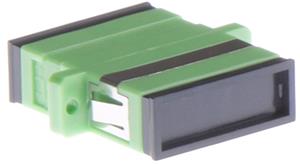 Masterlan fiber optic coupler SC-SC, APC, Singlemode, Duplex