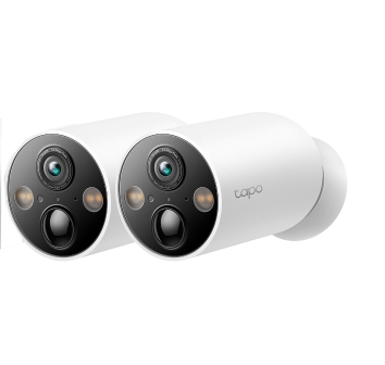 TP-Link Tapo C425(2-pack) outdoor IP camera, 4MP, 2.1mm, WiFi, battery