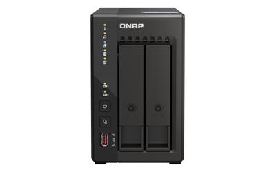 QNAP TS-253E-8G (4core 2,6GHz, 8GB RAM, 2x SATA, 2x M.2 NVMe slot, 2x HDMI 4K, 2x 2,5GbE, 4x USB)